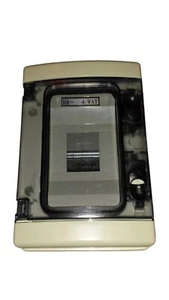 garage consumer unit 4  way IP65 NO mcbs 4 way New!!!!!! weather proof fuse box - Picture 1 of 1