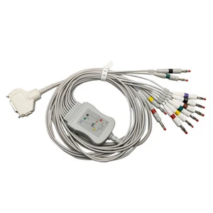 Fukuda FX-7102 ECG/EKG Cable CardiMax FX-7101,FX-7202,FX-7402,FX-2111, IEC 4.0 - Bild 1 von 4