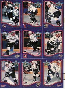 1997 BOWMAN CHL CANADIAN HOCKEY LEAGUE COMPLETE SET 1-160