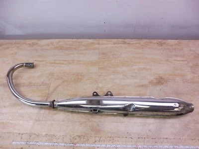 1969-70 Honda CD175 CA175 Touring H1534+ Left Exhaust Pipe Muffler #HM302 - Image 1 of 4