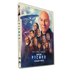 Star Trek Picard Season 3 (DVD) Region 1 , Brand New Free Shipping