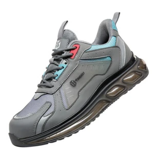 Indestructible Safety Work Shoes Steel Toe Breathable Work Boots Mens' Sneakers - Picture 1 of 17