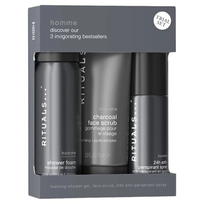 Rituals THE RITUALS HOMME Geschenkset für den Mann - Rituals Körperpflege-Set 🖤