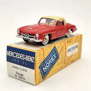 Norev Mercedes Benz 190 SL Rosso CL3512 Modelli Diecast Collezione Limitata 1/43 - Foto 1 di 9