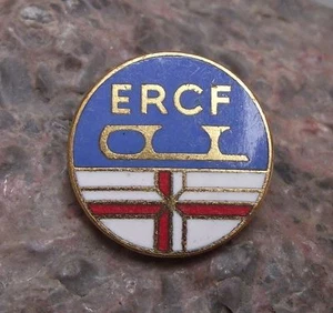 ERCF Eis Rollsport Club Furstenfelbruck Roller & Ice Skating Skate Pin Badge - Picture 1 of 2