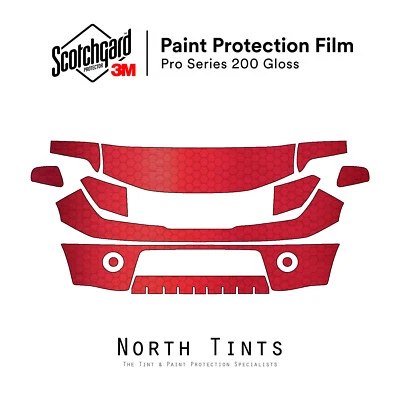 Sujetador transparente protección pintura precortada 3M PRO PPF para Nissan Pathfinder 2005-2007 kit Foto 1 de 4