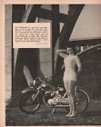 1954 NSU Fox / Connie Manchester - Vintage Motorcycle Ad