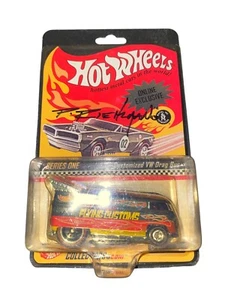 Hot Wheels RLC Volkswagen Drag Truck Collector #001 # 06393/10,000 Signed - Picture 1 of 13