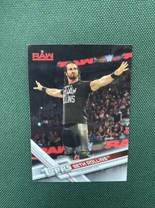 Seth Rollins WWE Wrestling Trading Card Topps Wrestle Smackdown RAW #135 - Picture 1 of 2