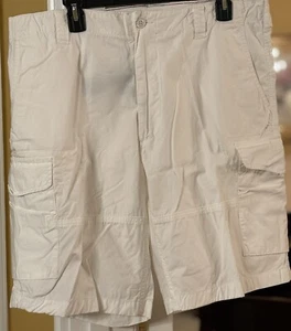 Men’s Ralph Lauren White Cargo Shorts Size 36 - Imagen 1 de 8