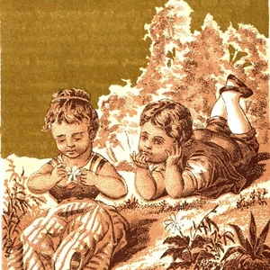 SCHÖNE 1880er Eichelöfen & Herde Sammelkarte Miller Umbdenstock Gold Lith C1 - Bild 1 von 3