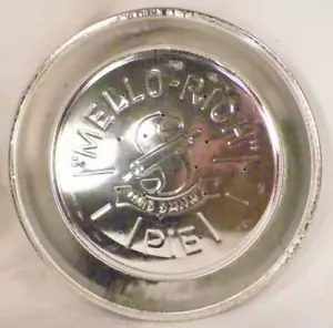 Vintage Mrs Smith's Pie Plate Pan Tin Mello Rich 9.5in #2 Nice & Shiny - Picture 1 of 5
