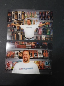 MAN STANDING IN FRONT OF GAY VHS TAPES, 1980'S PHOTO'S - Picture 1 of 3