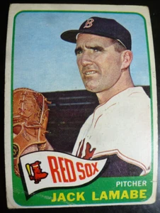1965 Topps Jack Lamabe, #88 Boston Red Sox PR/GD - Picture 1 of 2