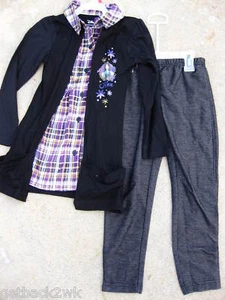 Wizards Of Waverly Place SHIRT TOP PANTS Girls S 6X 6 - Picture 1 of 1