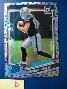 2023 Panini Donruss Optic Stars Michael Mayer #260 Cowboys Rookie RC - Bild 1 von 2