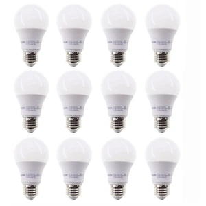 VERBATIM 99940 DIMMABLE A19 LED LIGHT BULB, E26, 480LM, 6W, 5000K (12-PACK) - Picture 1 of 4
