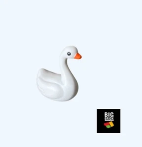 BBLB Brick White Swan , City Farm Animal , Lego compatible- New - Picture 1 of 2