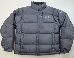 Mountain Hardware Goose Down Puffer Jacket Men L Nylon Full Zip LIMITED USE - Picture 1 of 11