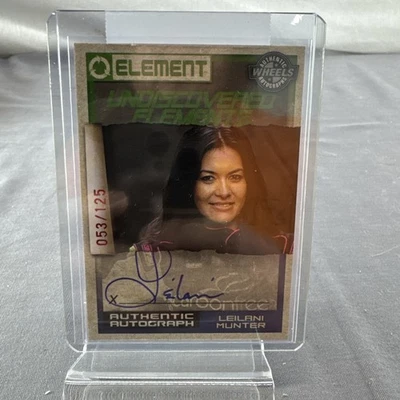 2009 Wheels Element Undiscovered Elements Leilani Munter RC Auto #053/125 NASCAR - Image 1 of 4
