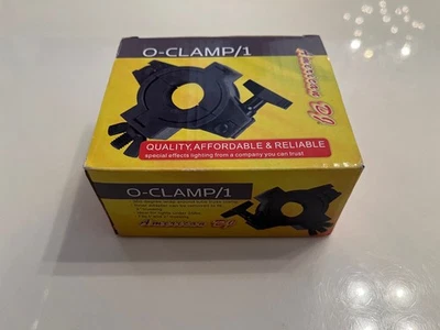 Lote de abrazaderas O American DJ - 1" y 1,5" (1 pulgada 1,5 pulgadas) armadura abrazadera O 360 grados Foto 1 de 4