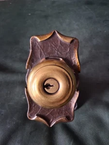 Vtg Amerock Carriage House Exterior Door Knob Lever Handle-SALVAGE - Picture 1 of 7