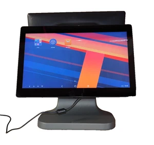 Sunmi T2s LITE POS System 15.6" Touchscreen Android 9 Dual Screen 4GB 64GB SSD - Picture 1 of 8