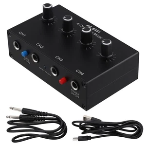 AC-6401 Microphone Condensateur Carte Son PC Ordinateur Audio USB Guitare É1129 - Afbeelding 1 van 7