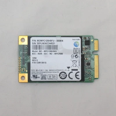Samsung MZMPC128HBFU 128Gb mSATA SSD used - Image 1 of 3