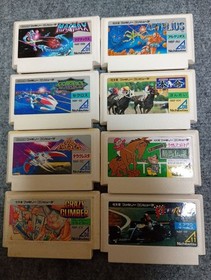 Famicom Nichibutsu Game Crazy Climber Terra Cresta #6574ef