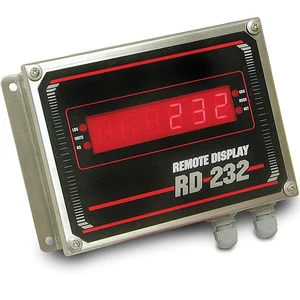 Rice Lake, 68786, pantalla remota LED roja de 0,8", carcasa compacta de acero inoxidable - Imagen 1 de 1