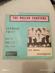 Roller Coasters Wild twist London 7"+PS Italy super Rare US rock'n'roll 1962 EX - Bild 1 von 4