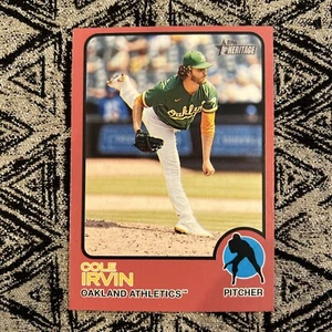 2022 Topps Heritage Red Border Parallel Cole Irvin - Bild 1 von 2