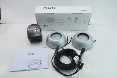 Iluminación halógena debajo del gabinete Ikea no plateada - Juego de 2 por favor leer Foto 1 de 4