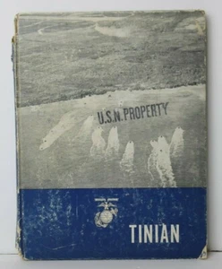 The Seizure of Tinian by Major Carl W. Hoffman USN 1951 Plus Map - Picture 1 of 3