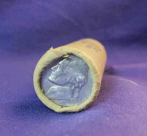 1970-S JEFFERSON NICKEL BANK ROLL SEALED ~ SHIPS FREE! Cover