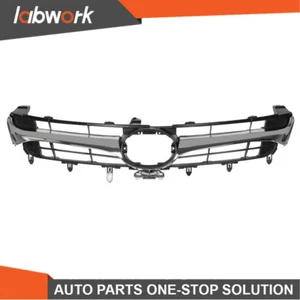 Labwork Front Bumper Upper Grill For 2015-2017 Toyota Camry Hybrid LE SE Chrome - Picture 1 of 11