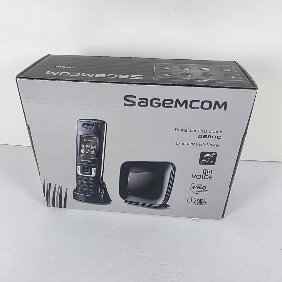 Telefono cordless digitale Sagemcom D680C - Immagine 1 di 4