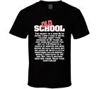 T-Shirt The Secret To A Good Bj Is Focus Old School 2003 Filmzitat Fan