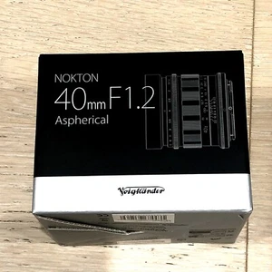 [NEW] Voigtlander NOKTON 40mm F1.2 Aspherical for Nikon Z from Japan - Picture 1 of 4