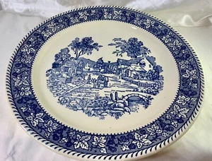 One Vintage Shakespear Country Dinner Plate 1900s Perfect Condition - Picture 1 of 6