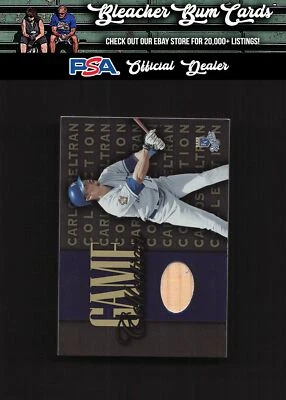 Leaf CB-B 2002 Carlos Beltrán Juego Colección Bate Usado Foto 1 de 2