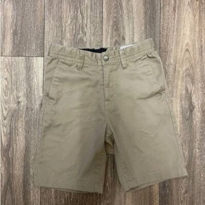 Volcom Cotton Twill Chino Short Khaki Boys Size 7/XL - Picture 1 of 6