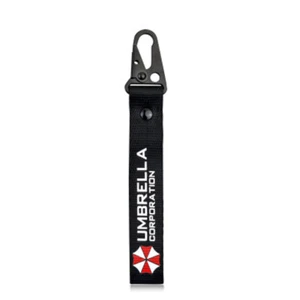 Auto Schlüsselband- Resident Evil Umbrella Corp. Hand Lanyard Anhänger Schwarz - Bild 1 von 2