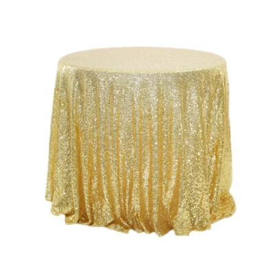 Sequin Table Cloth Glitter Banquet Wedding Party Decor Bling Tablecloth Cover  - Image 1 of 4