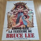 Affiche Cinema 120x160 yang sze la terreur de Bruce Lee -Choy Tak karaté kung-fu