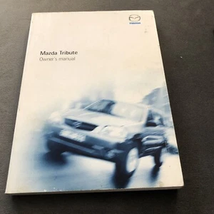 Genuine Mazda Tribute Owners Manual /WALLET 2003 Edition - Picture 1 of 3