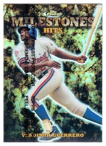 1999 TOPPS FINEST #M10 VLADIMIR GUERRERO MILESTONES #1340/3000 - Picture 1 of 1