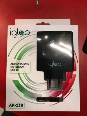 ALIMENTATORE 45 WATT USB C CON DOPPIA PORTA USB 5V 3.1A - Immagine 1 di 4