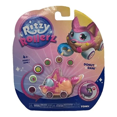 TOMY Ritzy Rollerz Series 1 Donut Dani Look for Rare Gems inside Ages 4+ - Image 1 of 4